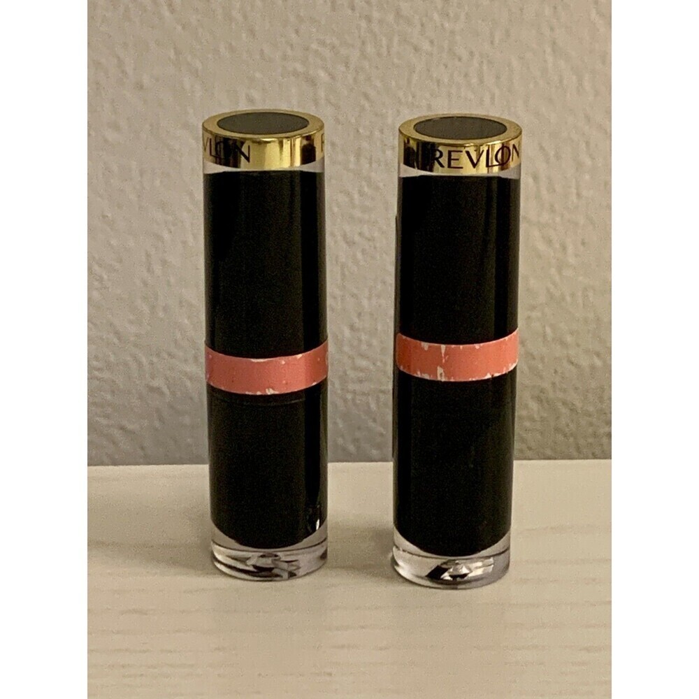 2X NEW Revlon Super Lustrous Glass Shine- 002 Beaming Strawberry NEW Set Gloss - Picture 3 of 5